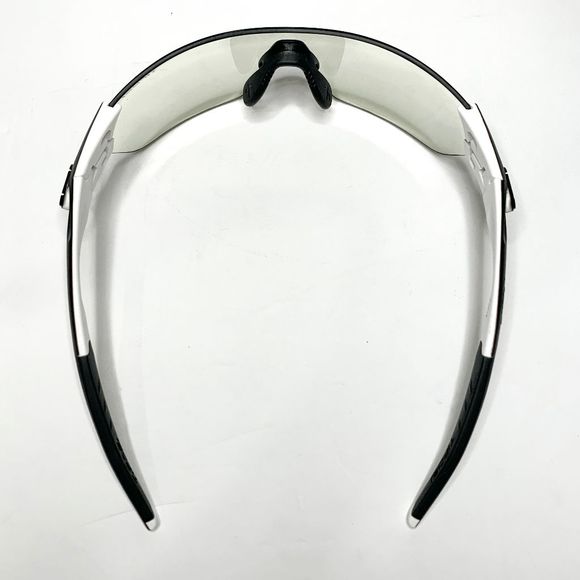Tifosi Slice Sport Sunglasses Clear Lens Cycling, Hiking, Running Black/White - Picture 8 of 9